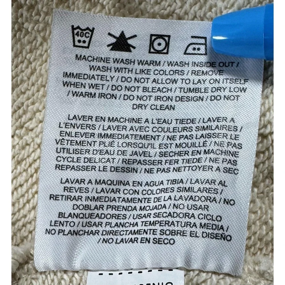 Nike ACG Hoodie Mens Medium‎ White Pullover Speckle Hem Sweatshirt AT5500-258